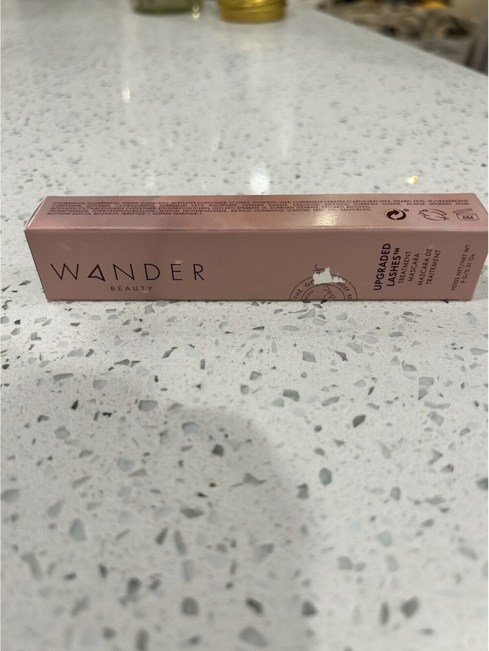 Wander Beauty Upgraded Lashes Treatment Mascara, Jet Black, 9g / 0.31 oz